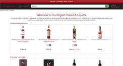 Desktop Screenshot of huntingtonwinesli.com